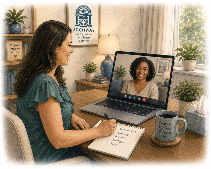 Telehealth Mental Health Services in Maryland